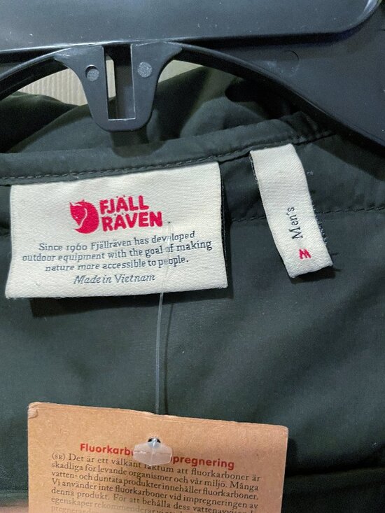 NEW Fjallraven Men Keb Padded Insulated Hoodie Full Zip Jacket NWT Deep Forest M - Picture 8 of 16